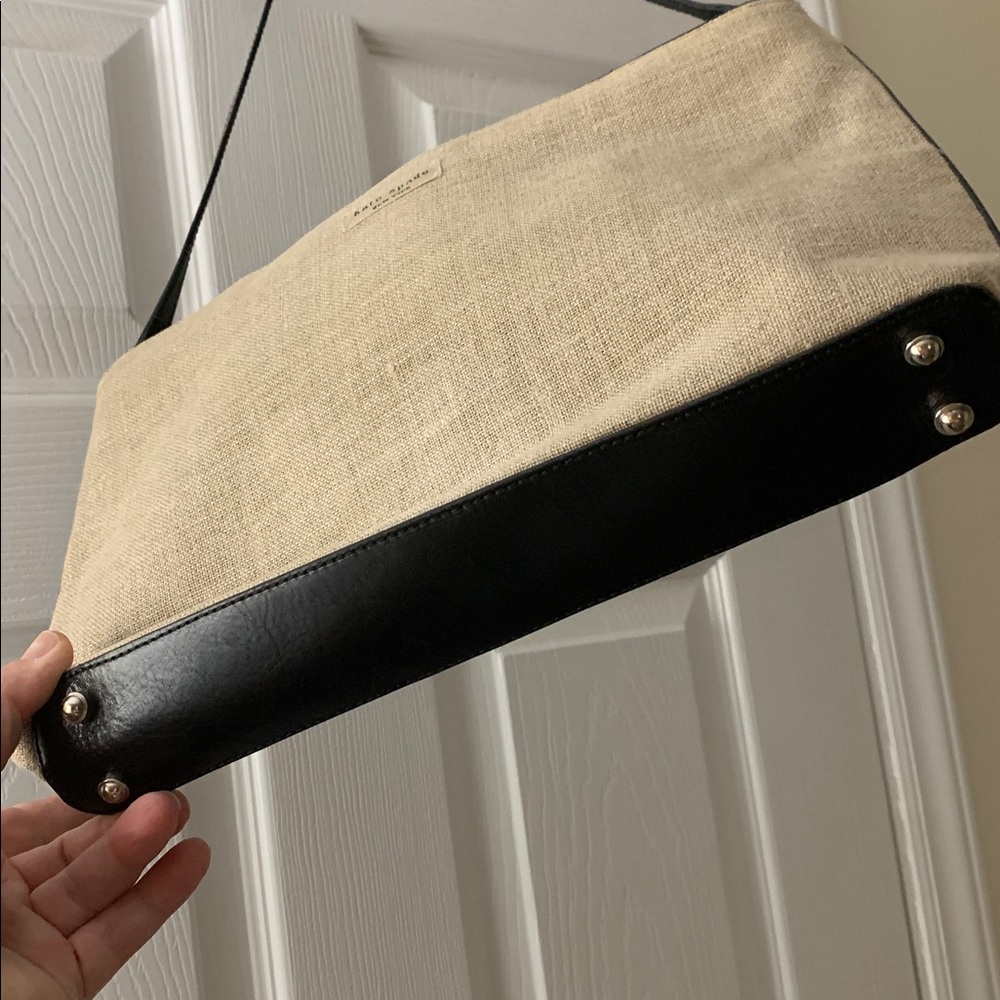 Vintage Kate Spade Italian linen shoulder bag - Picture 3 of 7